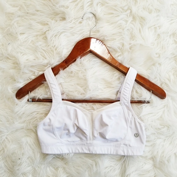 lululemon athletica Other - Lululemon Ta Ta Tamer Sports Bra In White